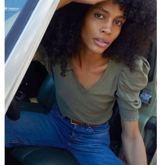 Nation LTD Celine Tee in Mary Jane Size L - Picture 3 of 9